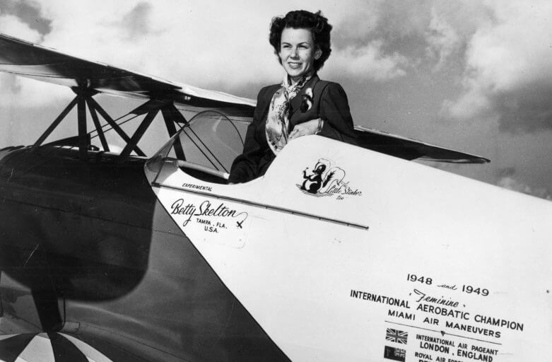 Internationale Vrouwendag: Betty Skelton