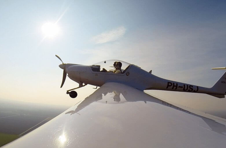 Proefles Vliegen Vliegschool Wings over Holland