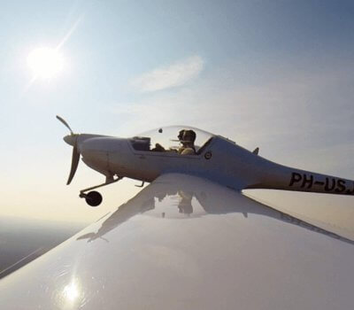 Proefles Vliegen Katana Vliegschool Wings over Holland