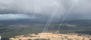 Rondje vliegen over de Veluwe